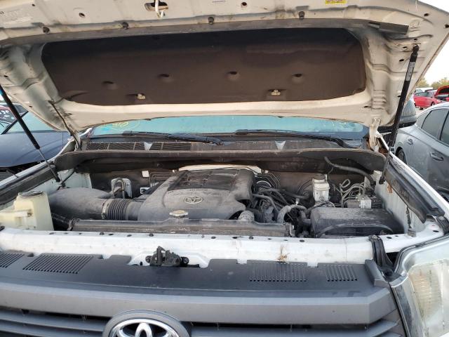 5TFRM5F10EX077569 - 2014 TOYOTA TUNDRA DOUBLE CAB SR/SR5 WHITE photo 7