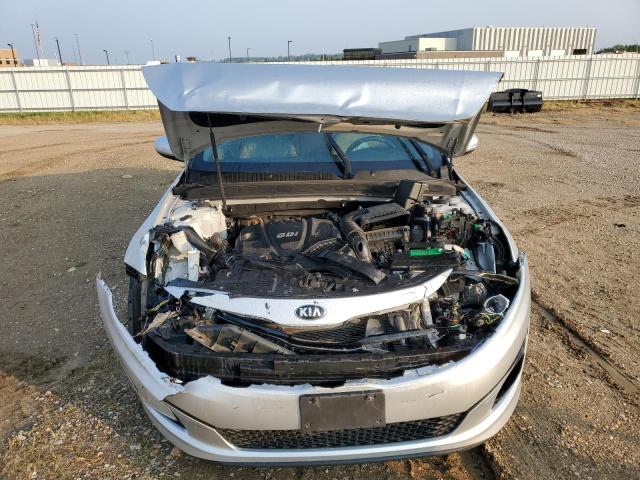 5XXGN4A75EG273184 - 2014 KIA OPTIMA EX SILVER photo 5