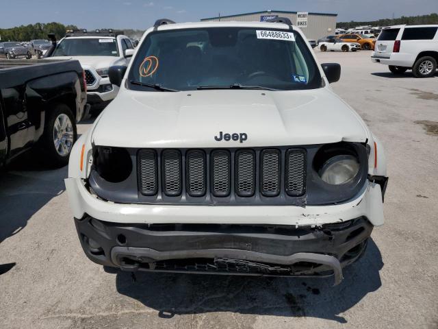 ZACCJBAB8JPJ14472 - 2018 JEEP RENEGADE SPORT WHITE photo 5