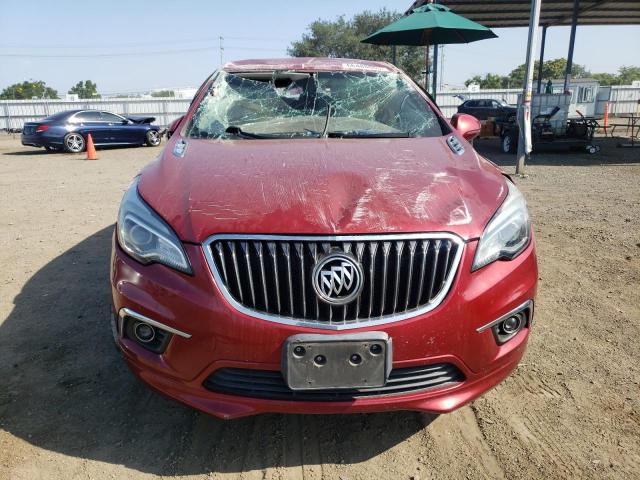 LRBFXASA3HD002796 - 2017 BUICK ENVISION PREFERRED BURGUNDY photo 5