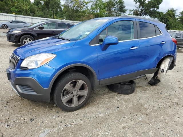 KL4CJASB3DB102718 - 2013 BUICK ENCORE BLUE photo 1