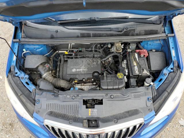 KL4CJASB3DB102718 - 2013 BUICK ENCORE BLUE photo 12