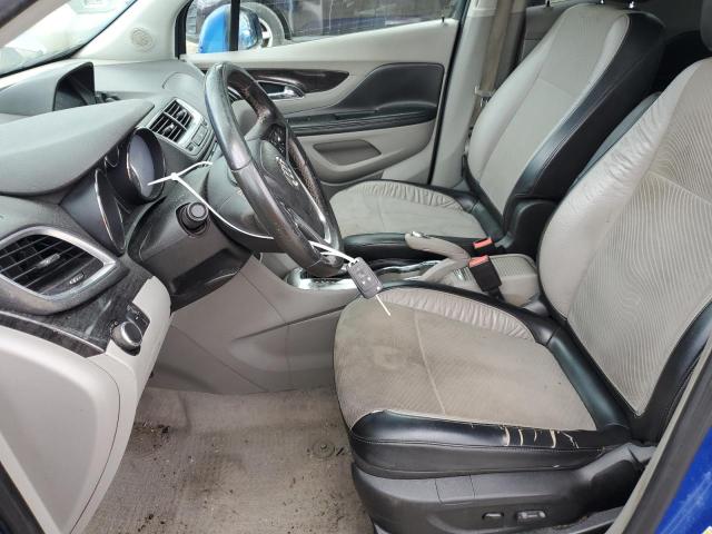 KL4CJASB3DB102718 - 2013 BUICK ENCORE BLUE photo 7