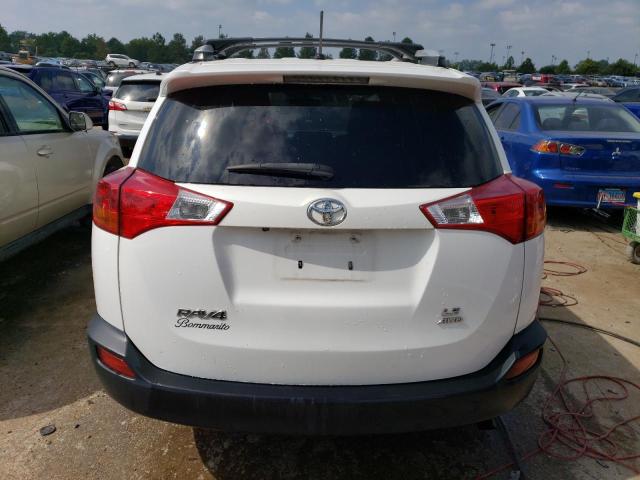 2T3BFREV4FW353796 - 2015 TOYOTA RAV4 LE WHITE photo 6