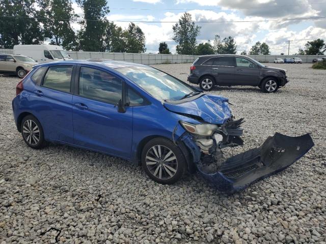 JHMGK5H70GX019946 - 2016 HONDA FIT EX BLUE photo 4