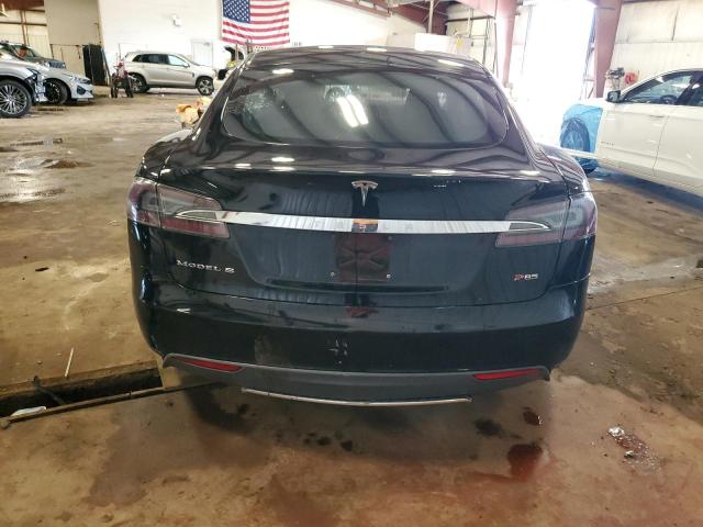 5YJSA1H1XEFP51978 - 2014 TESLA MODEL S Սև լուսանկար 6
