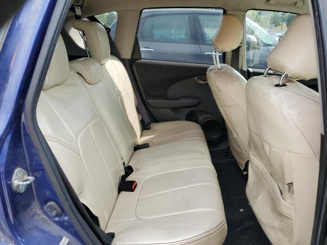 JHMGE8H55CC005470 - 2012 HONDA FIT SPORT BLUE photo 10