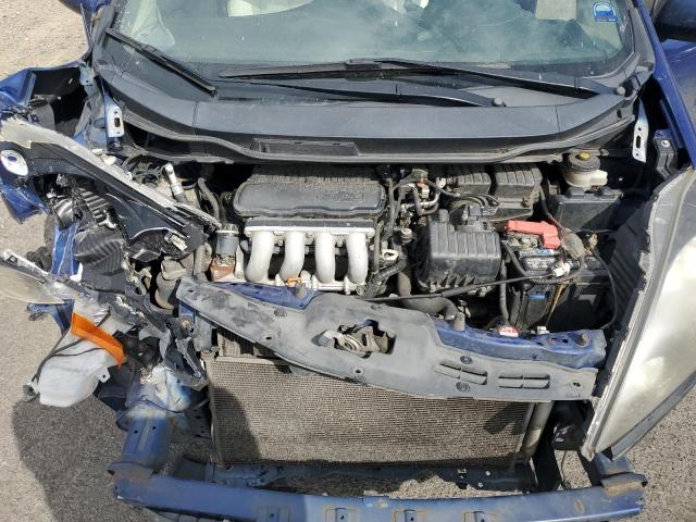 JHMGE8H55CC005470 - 2012 HONDA FIT SPORT BLUE photo 11