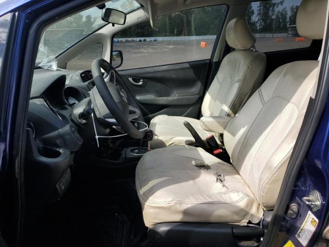 JHMGE8H55CC005470 - 2012 HONDA FIT SPORT BLUE photo 7