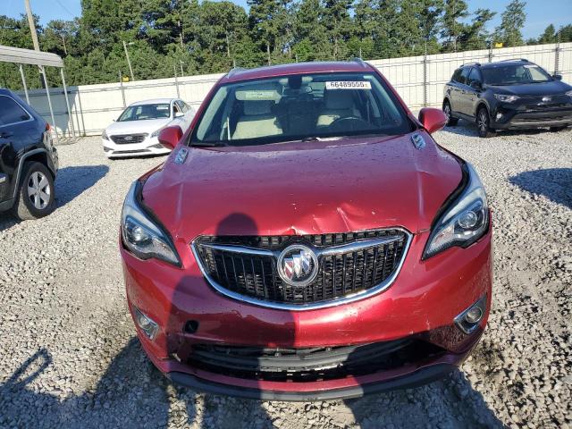 LRBFXCSA8KD020049 - 2019 BUICK ENVISION ESSENCE RED photo 5