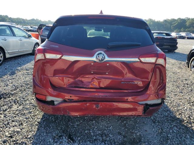 LRBFXCSA8KD020049 - 2019 BUICK ENVISION ESSENCE RED photo 6
