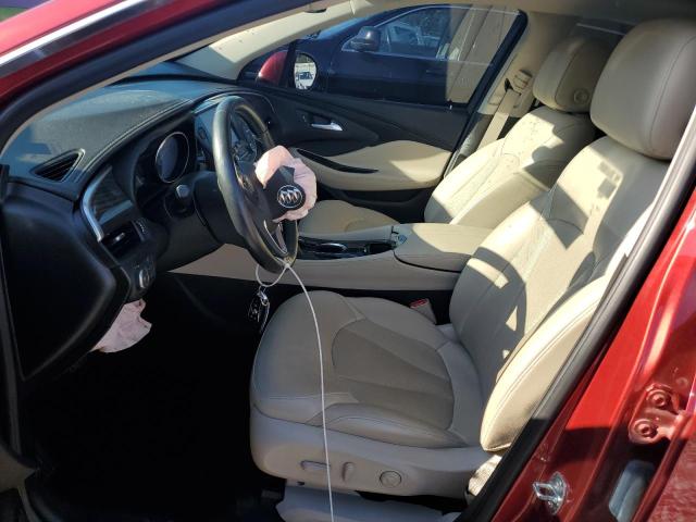 LRBFXCSA8KD020049 - 2019 BUICK ENVISION ESSENCE RED photo 7