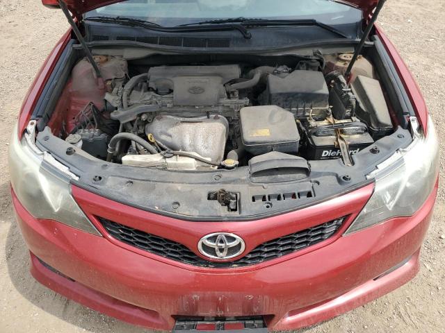 4T1BF1FKXDU700544 - 2013 TOYOTA CAMRY L RED photo 11
