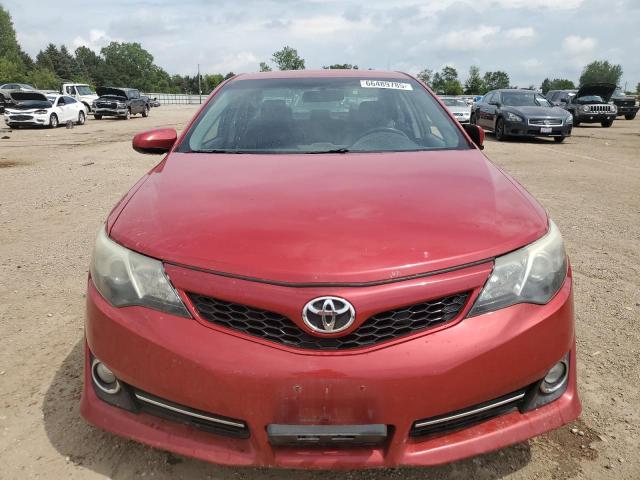 4T1BF1FKXDU700544 - 2013 TOYOTA CAMRY L RED photo 5