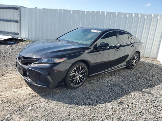 4T1G11AK5RU242107 - 2024 TOYOTA CAMRY SE NIGHT SHADE BLACK photo 1