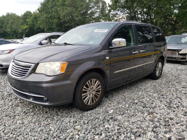 2C4RC1CG7ER192561 - 2014 CHRYSLER TOWN & COU TOURING L GRAY photo 1