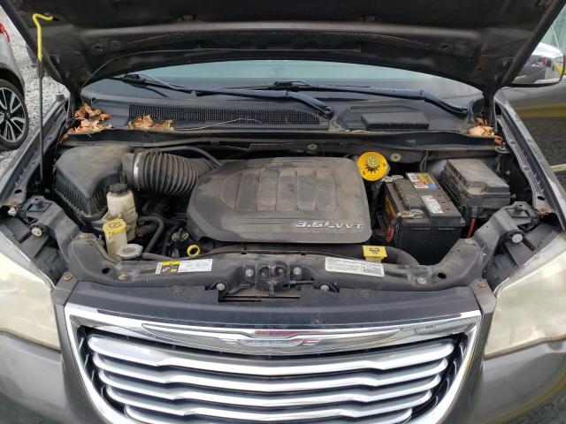 2C4RC1CG7ER192561 - 2014 CHRYSLER TOWN & COU TOURING L GRAY photo 12