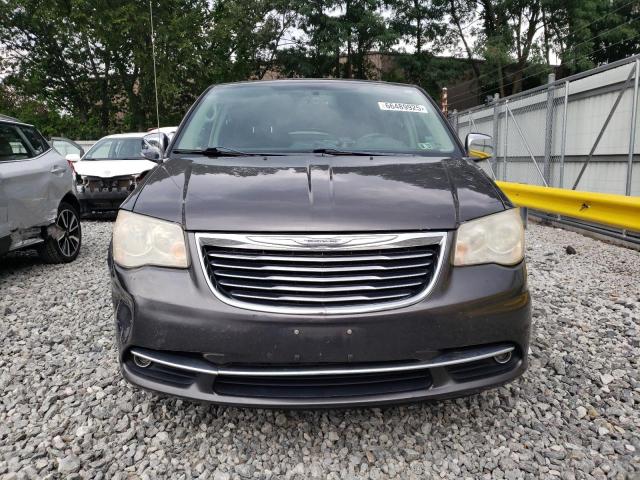 2C4RC1CG7ER192561 - 2014 CHRYSLER TOWN & COU TOURING L GRAY photo 5