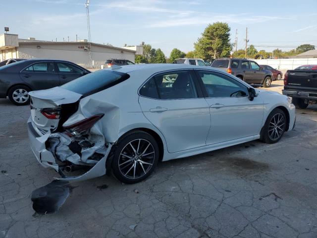 4T1S11AKXPU103744 - 2023 TOYOTA CAMRY SE NIGHT SHADE WHITE photo 3