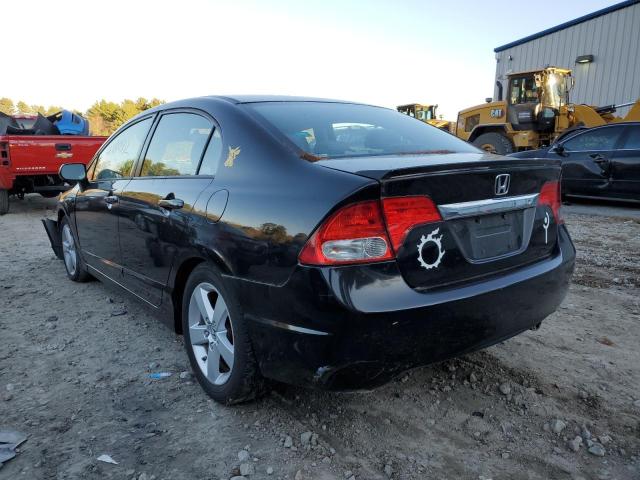 2HGFA16619H359537 - 2009 HONDA CIVIC LX-S أسود صورة 3