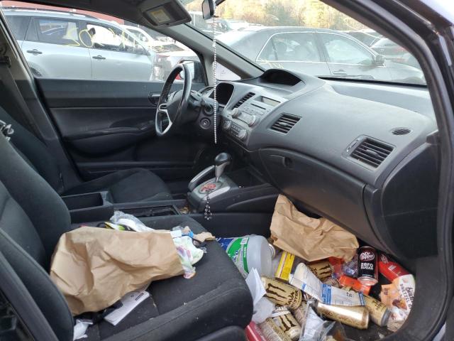 2HGFA16619H359537 - 2009 HONDA CIVIC LX-S أسود صورة 5