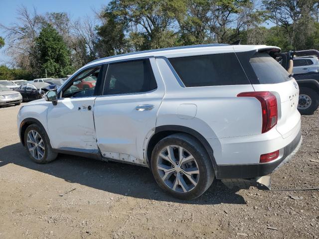 KM8R4DHE7MU312569 - 2021 HYUNDAI PALISADE SEL WHITE photo 2