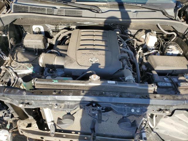 5TFUY5F12LX948239 - 2020 TOYOTA TUNDRA DOUBLE CAB SR/SR5 BLACK photo 11
