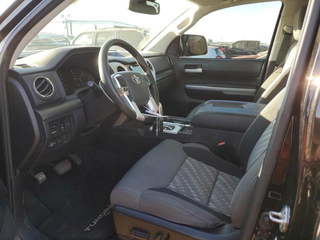5TFUY5F12LX948239 - 2020 TOYOTA TUNDRA DOUBLE CAB SR/SR5 BLACK photo 7