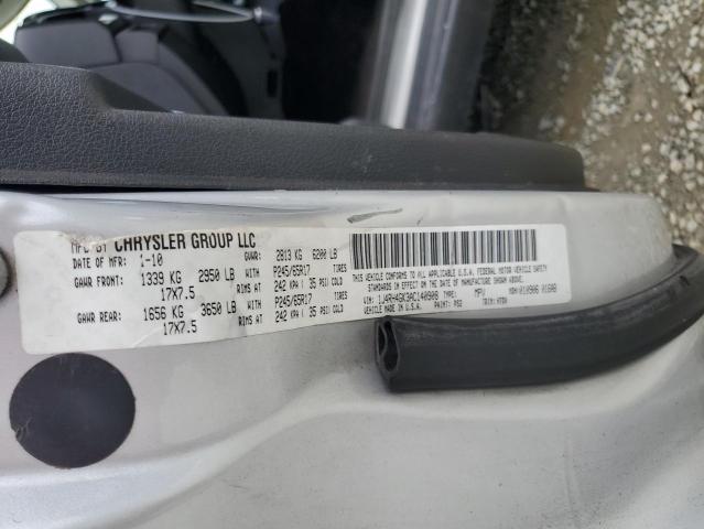 1J4RH4GK3AC140908 - 2010 JEEP COMMANDER SPORT Մոխրագույն լուսանկար 13