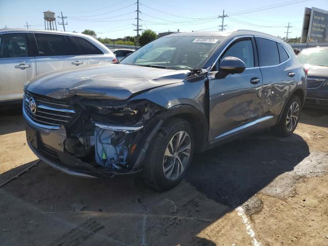 LRBFZNR41MD149789 - 2021 BUICK ENVISION ESSENCE GRAY photo 1