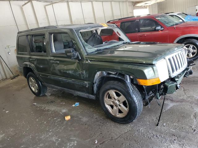 1J8HH48K87C535040 - 2007 JEEP COMMANDER GREEN photo 4
