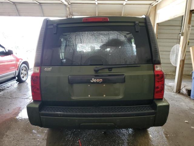 1J8HH48K87C535040 - 2007 JEEP COMMANDER GREEN photo 6