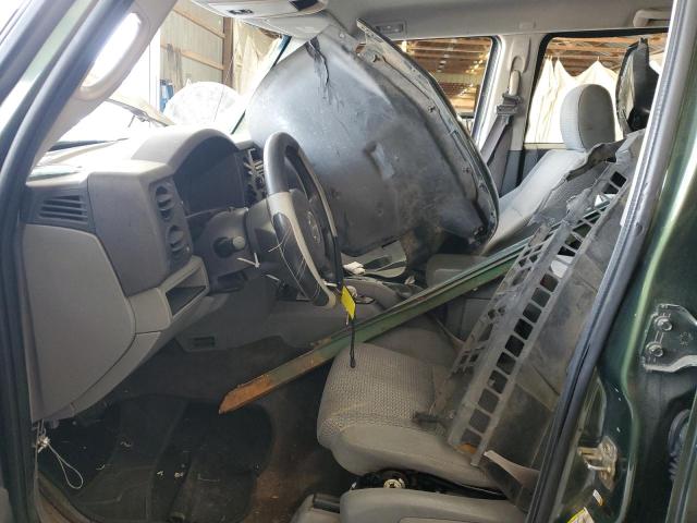 1J8HH48K87C535040 - 2007 JEEP COMMANDER GREEN photo 7