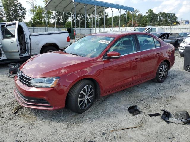 3VWDB7AJ9JM229042 - 2018 VOLKSWAGEN JETTA SE RED photo 1