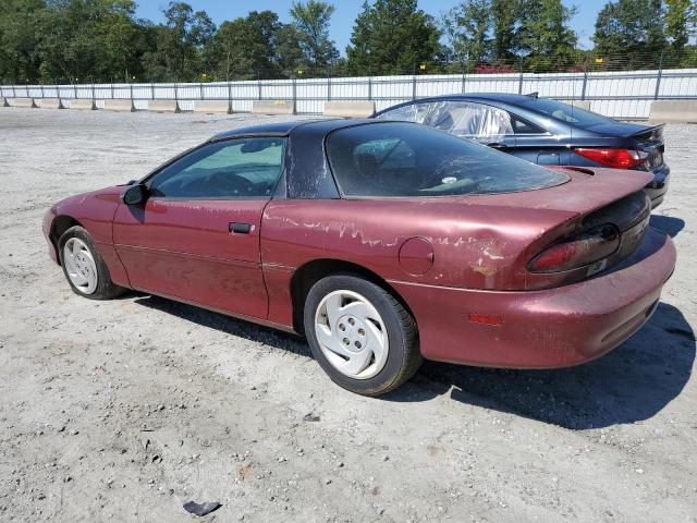 2G1FP22S1S2211413 - 1995 CHEVROLET CAMARO BURGUNDY photo 2