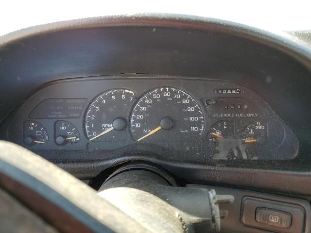 2G1FP22S1S2211413 - 1995 CHEVROLET CAMARO BURGUNDY photo 9