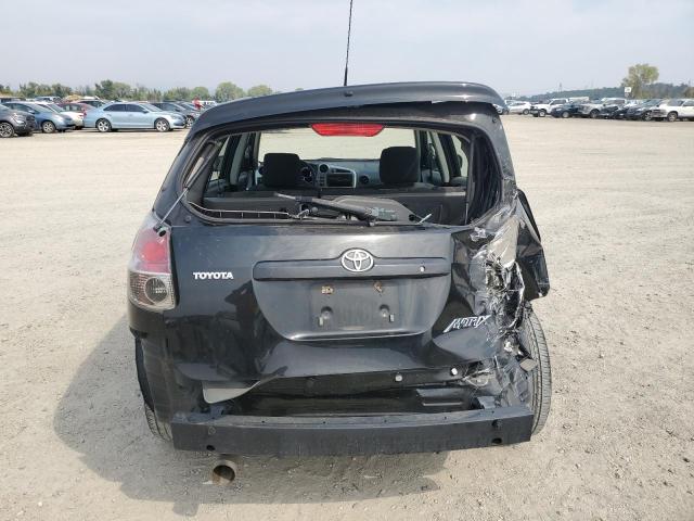 2T1KR32E78C710586 - 2008 TOYOTA COROLLA MA XR BLACK photo 6