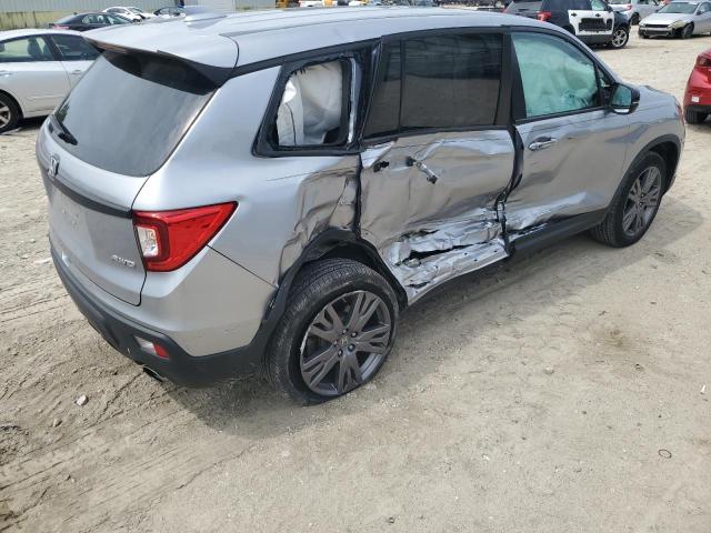5FNYF8H50KB026022 - 2019 HONDA PASSPORT EXL 银色 照片 3
