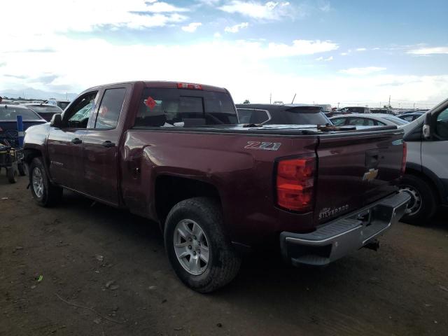 1GCVKREC1EZ154209 - 2014 CHEVROLET SILVERADO K1500 LT MAROON photo 2