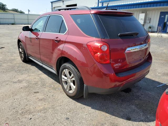 2CNFLEEC6B6229791 - 2011 CHEVROLET EQUINOX LT MAROON photo 2