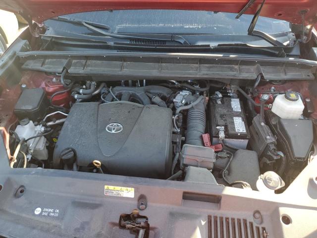 5TDGZRBH4MS107101 - 2021 TOYOTA HIGHLANDER XLE Qırmızı foto 12