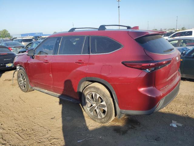 5TDGZRBH4MS107101 - 2021 TOYOTA HIGHLANDER XLE Qırmızı foto 2