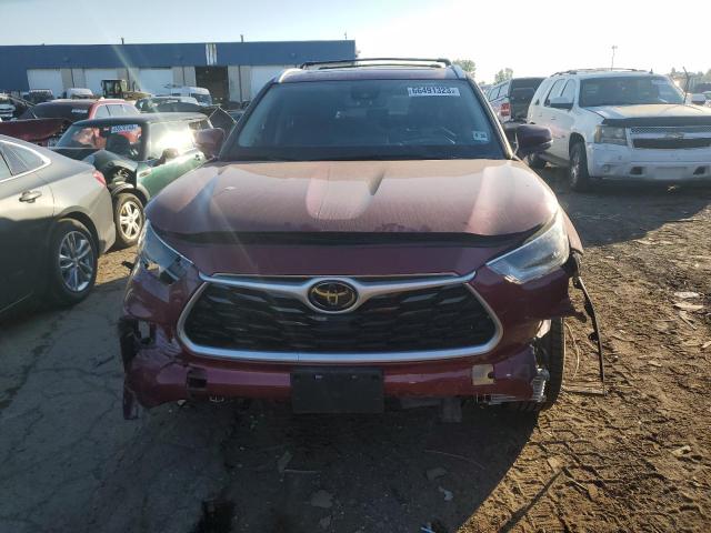 5TDGZRBH4MS107101 - 2021 TOYOTA HIGHLANDER XLE Qırmızı foto 5