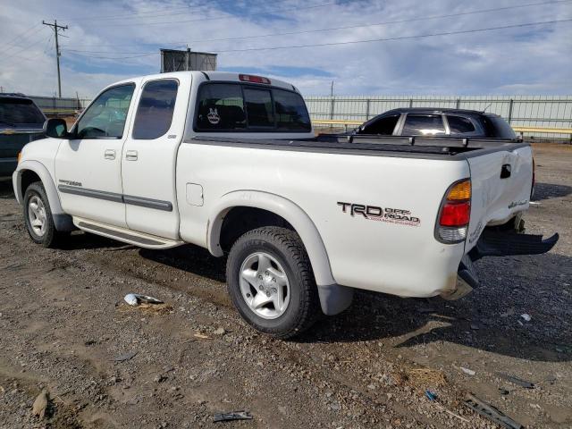 5TBBT44113S351195 - 2003 TOYOTA TUNDRA ACCESS CAB SR5 WHITE photo 2