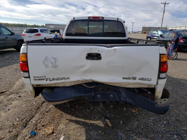 5TBBT44113S351195 - 2003 TOYOTA TUNDRA ACCESS CAB SR5 WHITE photo 6