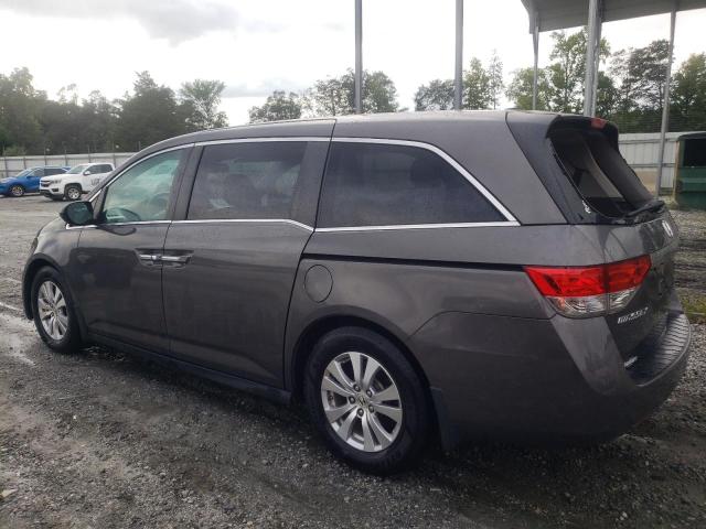 5FNRL5H63EB118072 - 2014 HONDA ODYSSEY EXL GRAY photo 2