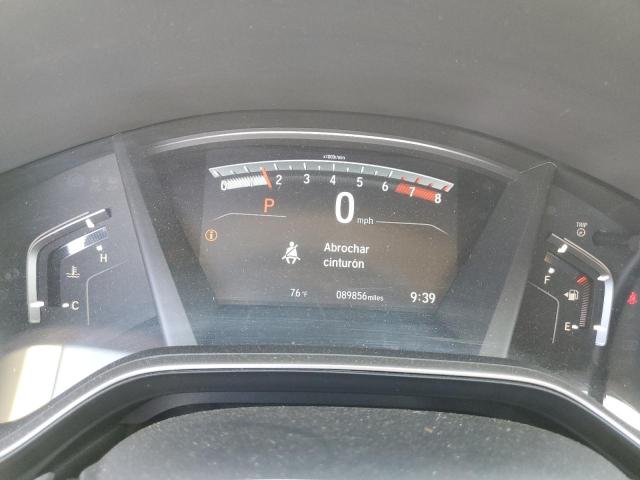 JHLRW2H86KX001498 - 2019 HONDA CR-V EXL Ağ foto 9