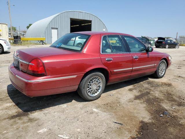 2MEFM74W2XX658743 - 1999 MERCURY GRAND MARQ GS BURGUNDY photo 3