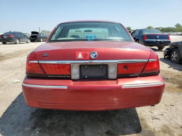 2MEFM74W2XX658743 - 1999 MERCURY GRAND MARQ GS BURGUNDY photo 6