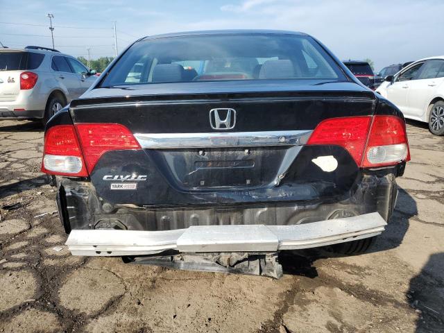 19XFA1F62BE013691 - 2011 HONDA CIVIC LX-S Schwarz Foto 6